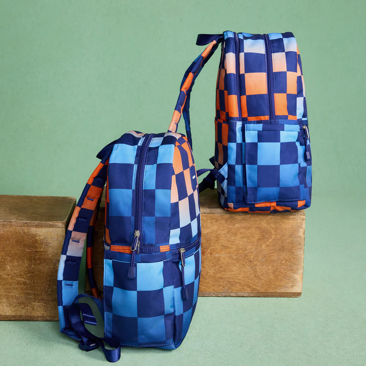 Kane Backpack - Gradient Checkerboard