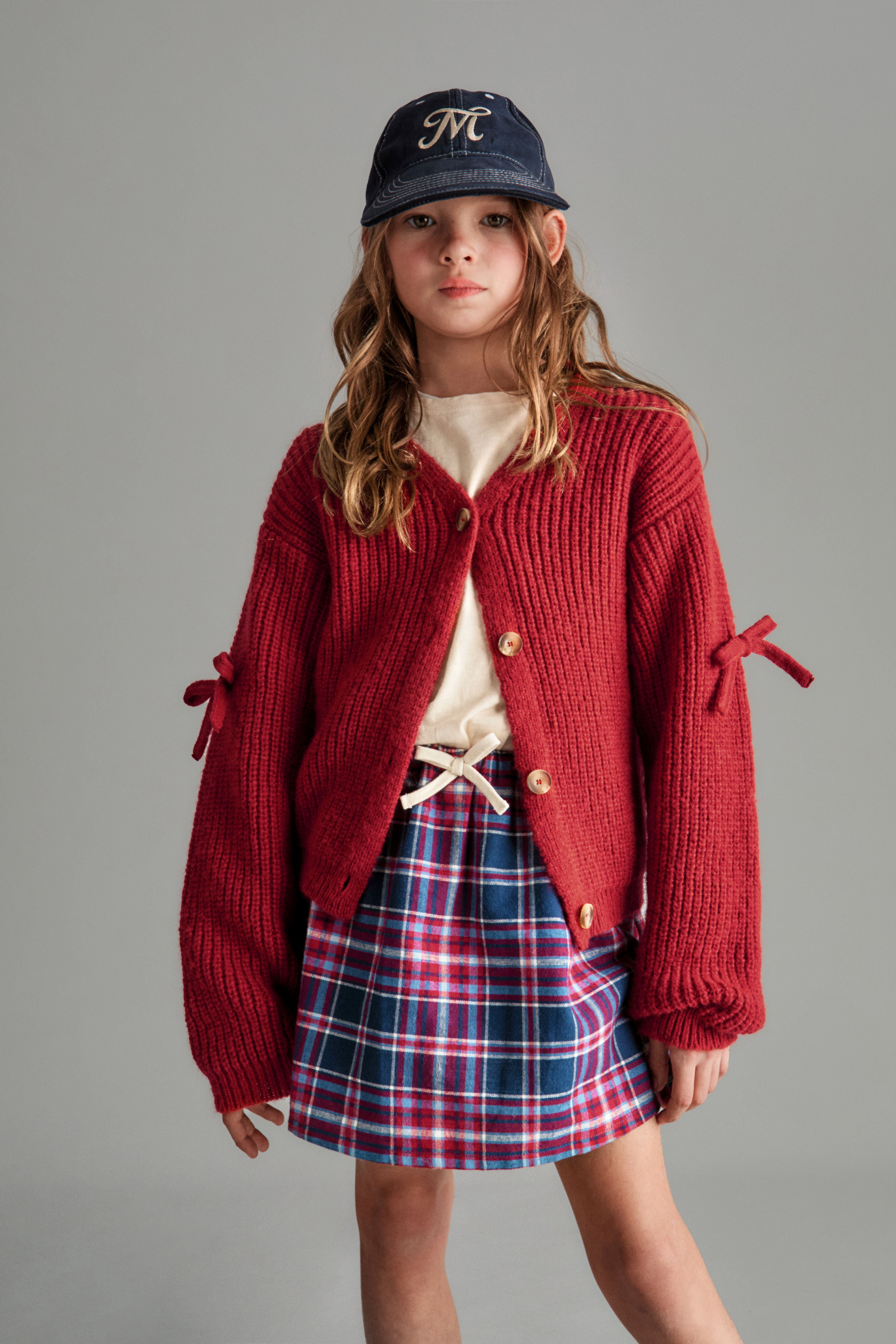 Lorena Tartan Mini Skirt - Red
