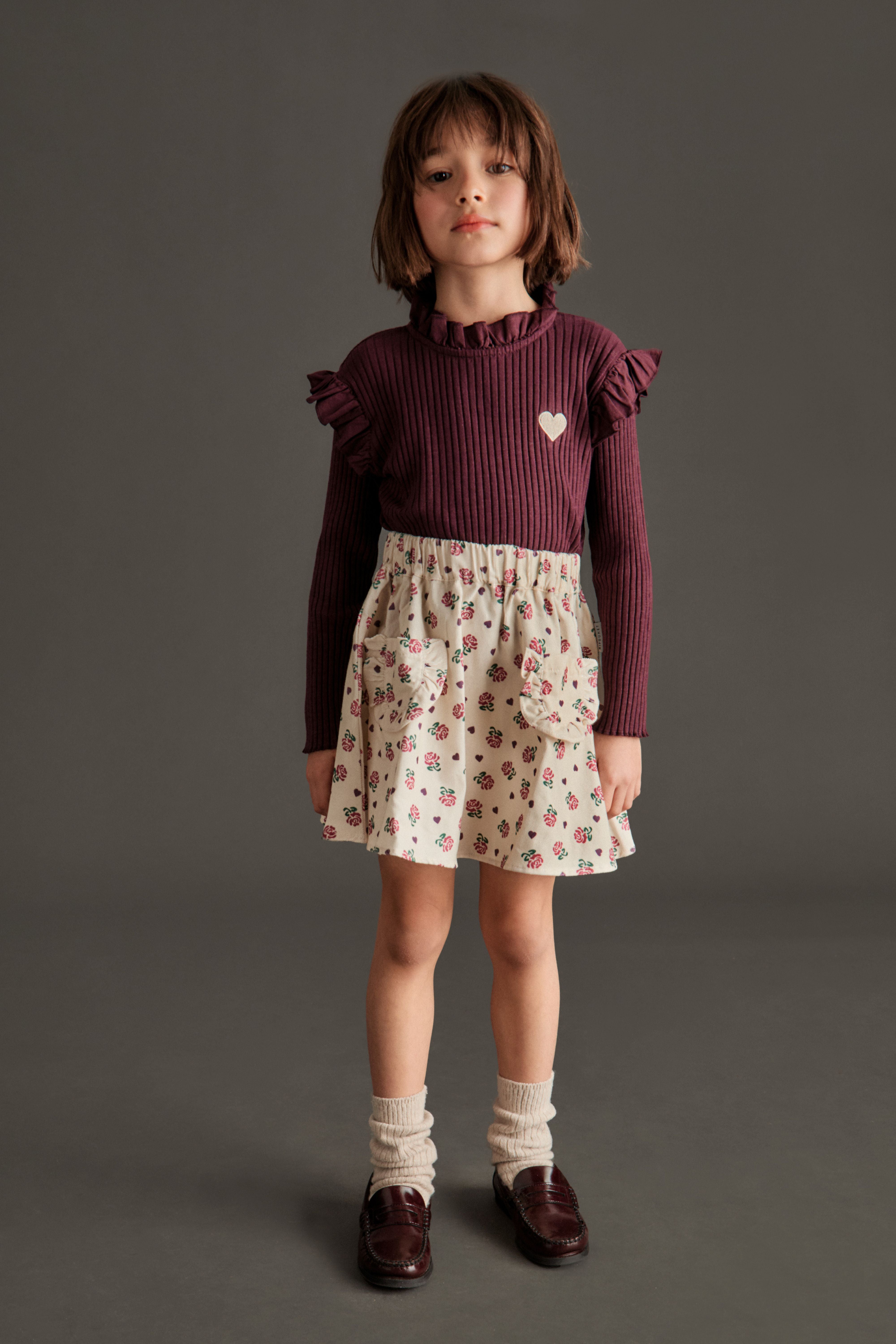 Charlotte Flammé T-Shirt - Aubergine
