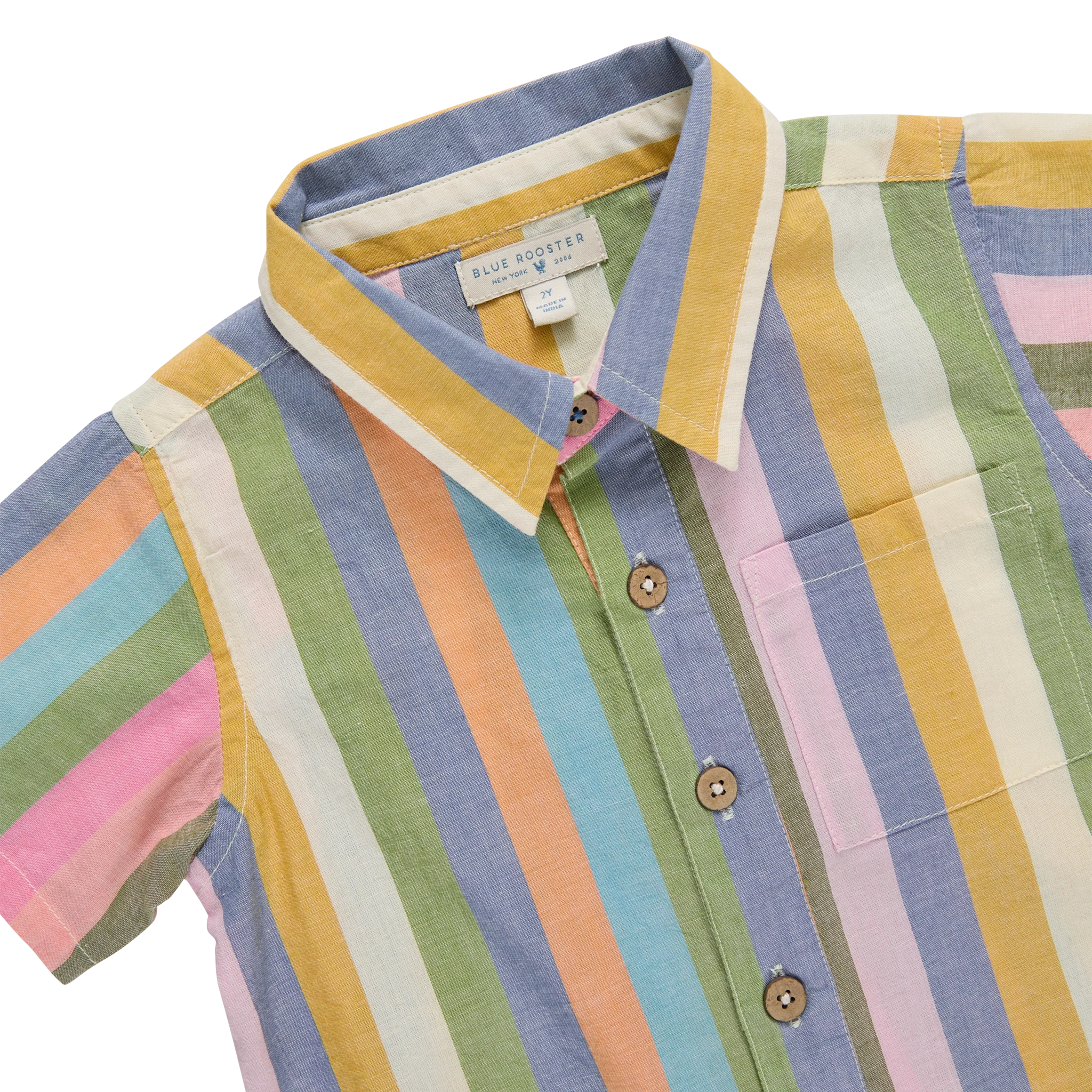 Boys Jack Shirt - Parade Stripe