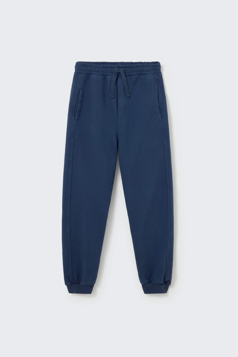 Tadeo Washed Brushed Fleece Pants - Navy