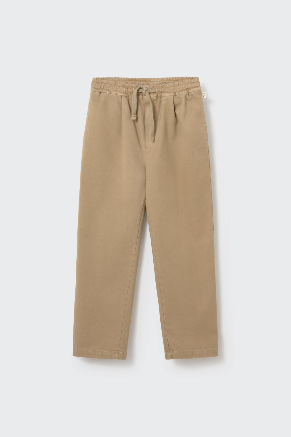 Teo Soft Touch Twill Pants - Stone