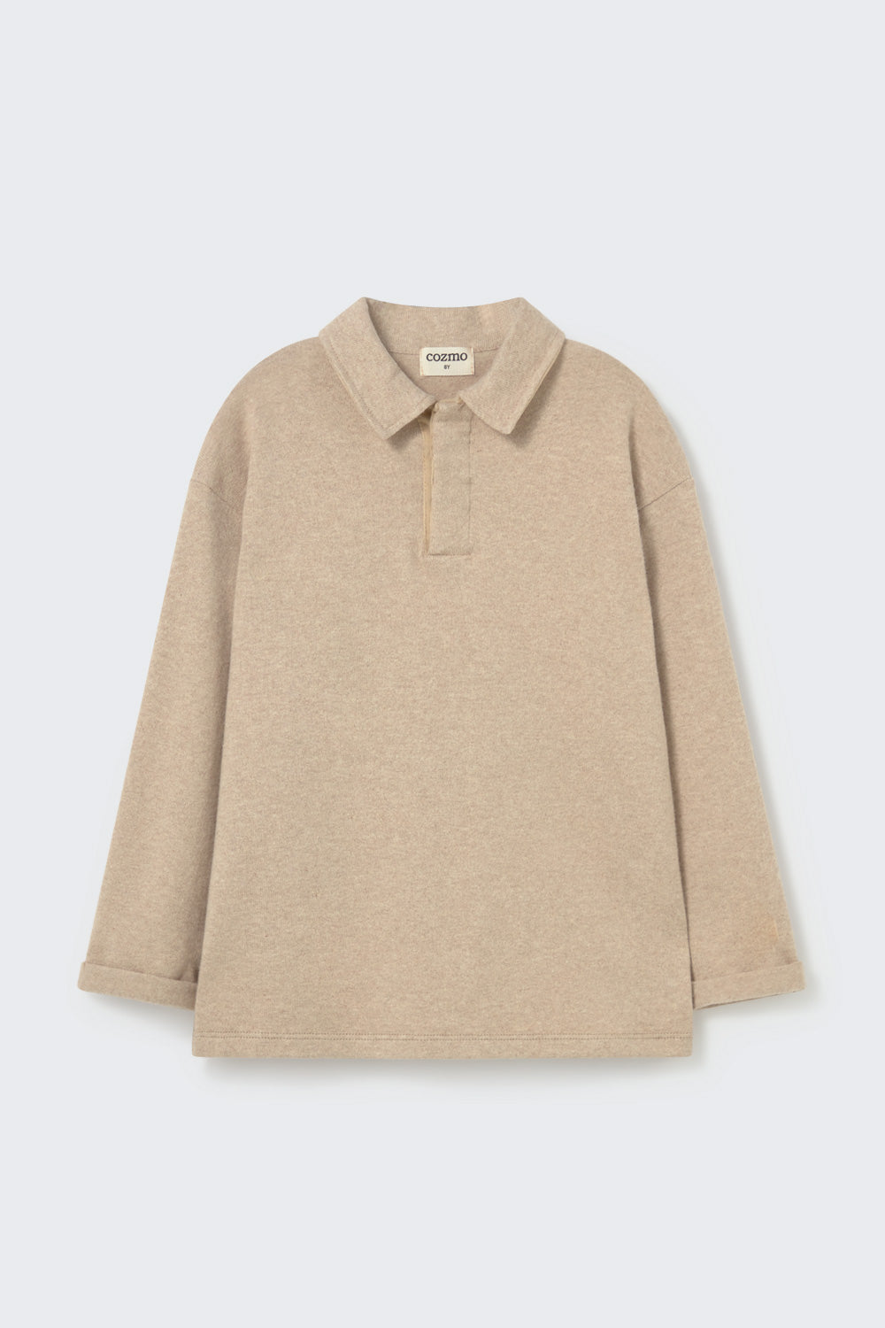 Timor Brushed Soft Knit Sweater - Stone