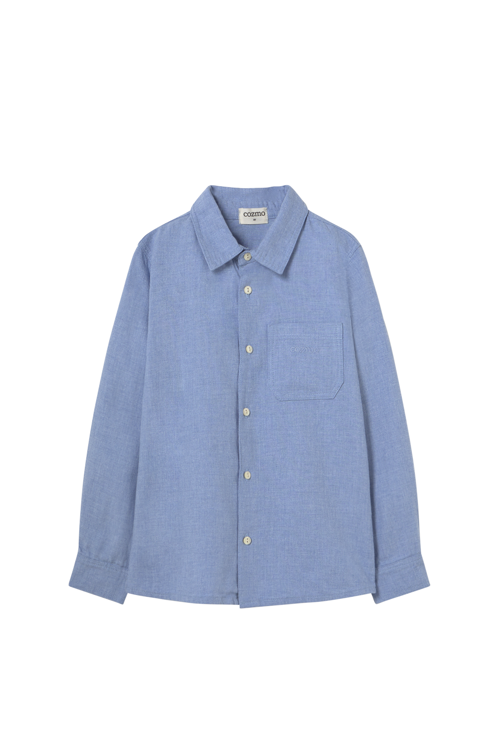 Mélange Flannel Shirt - No Logo Chambray