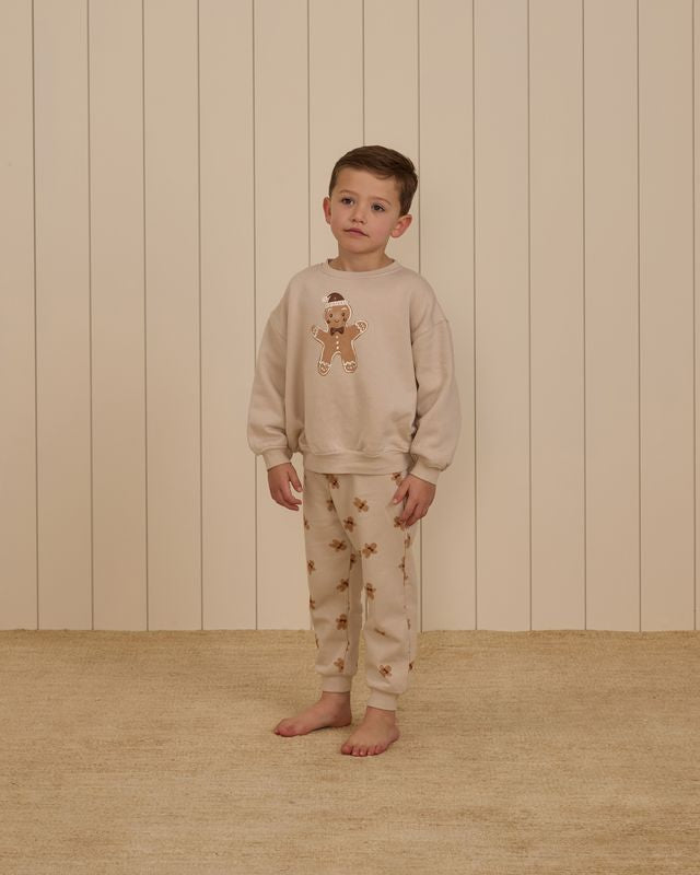 Jogger Sweatpant || Gingerbread
