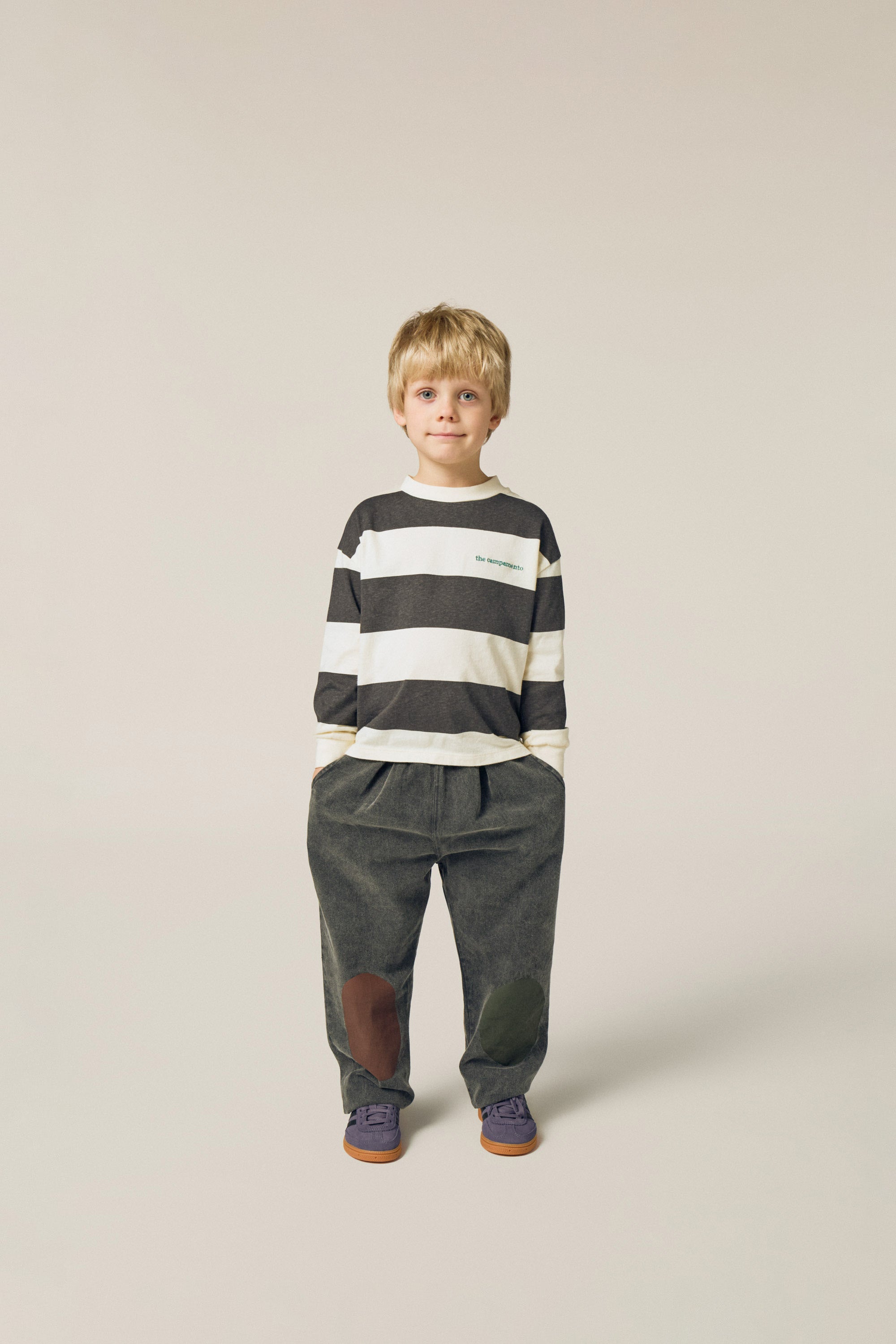 Stripes T-Shirt - Grey