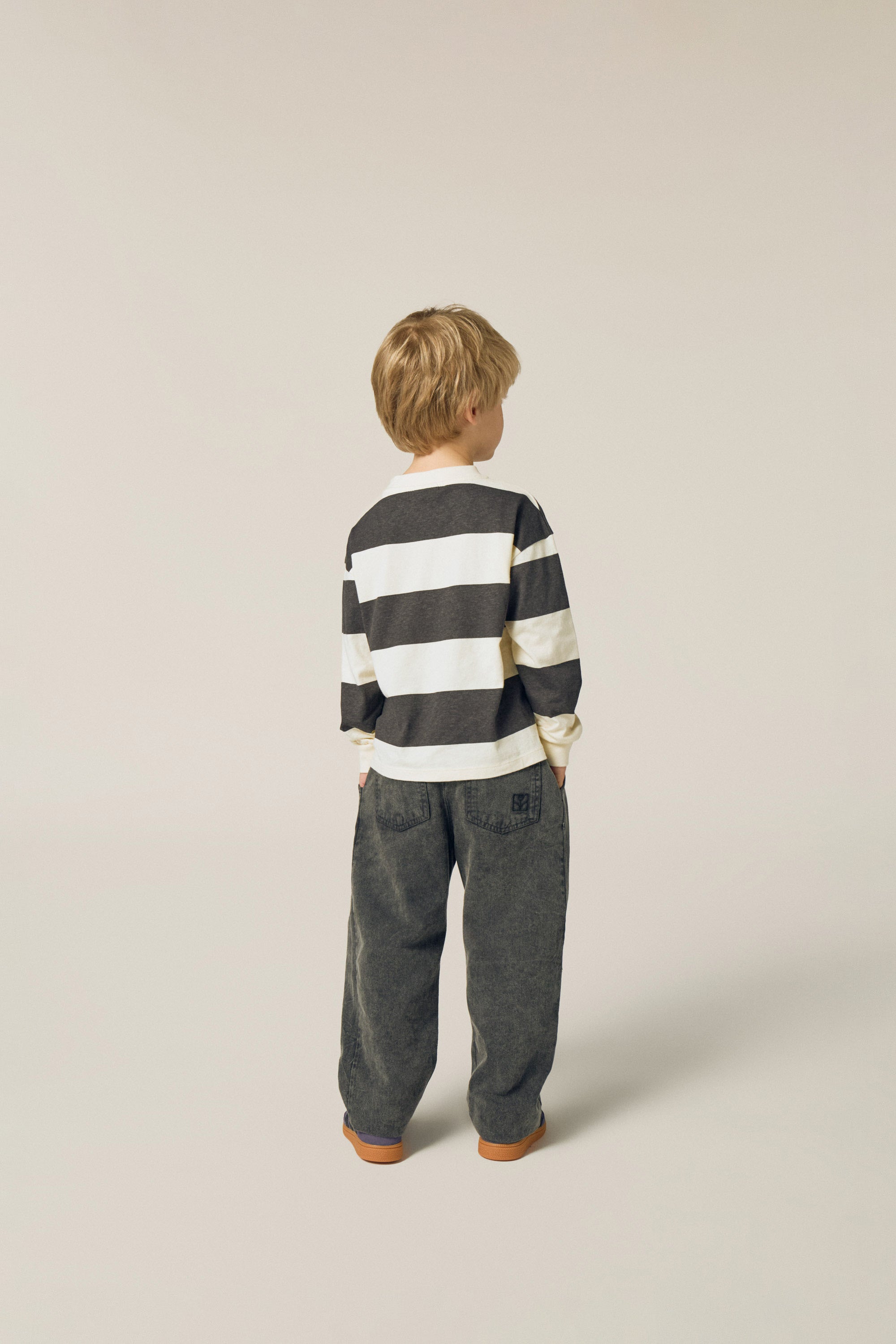 Stripes T-Shirt - Grey