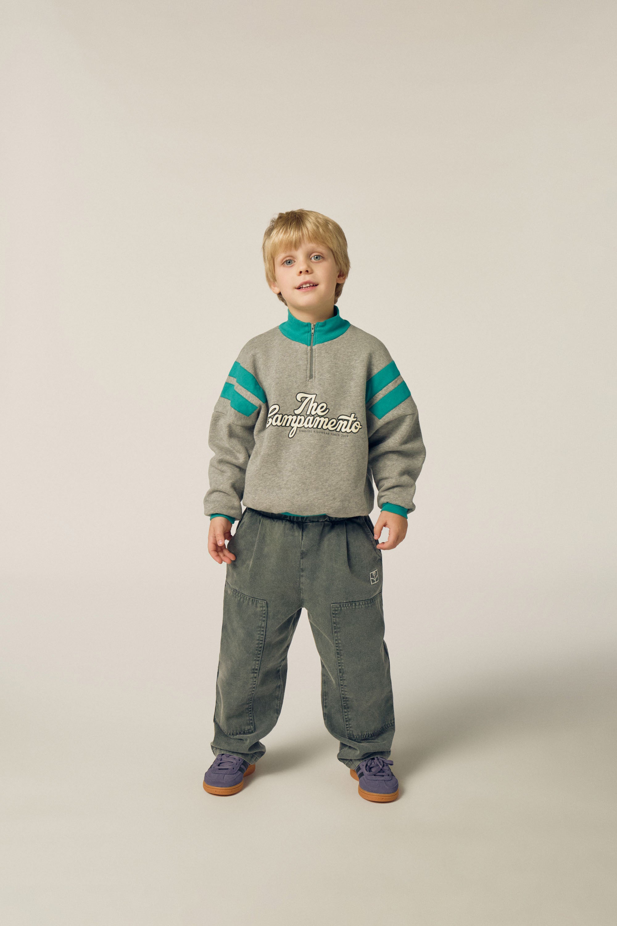 Patches Trousers - Grey