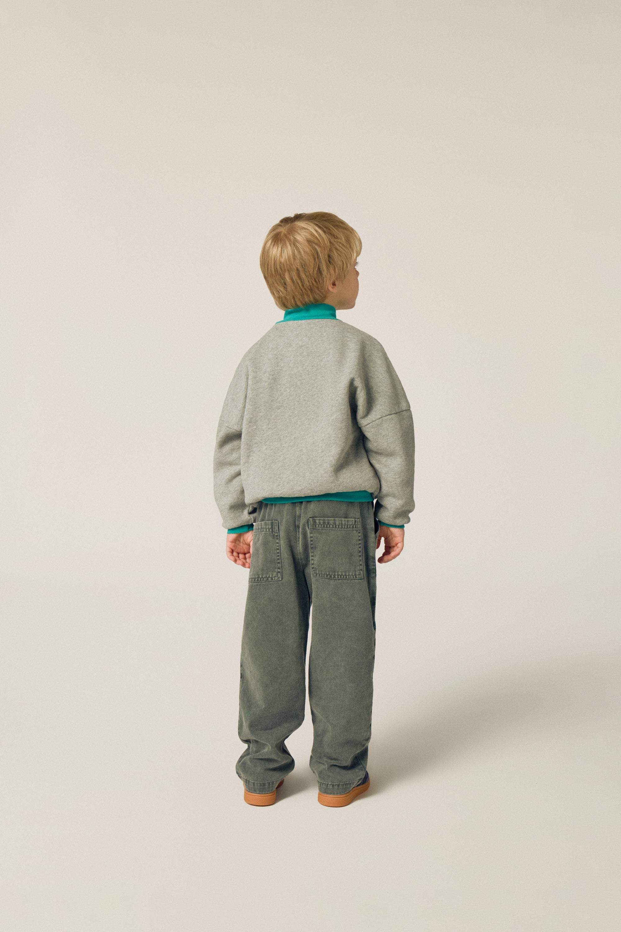 Patches Trousers - Grey