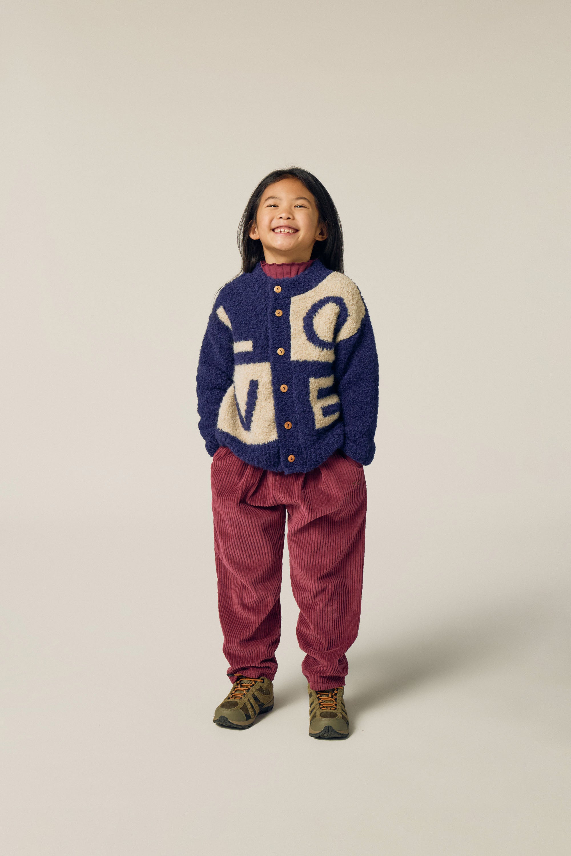 Corduroy Trousers - Burgundy