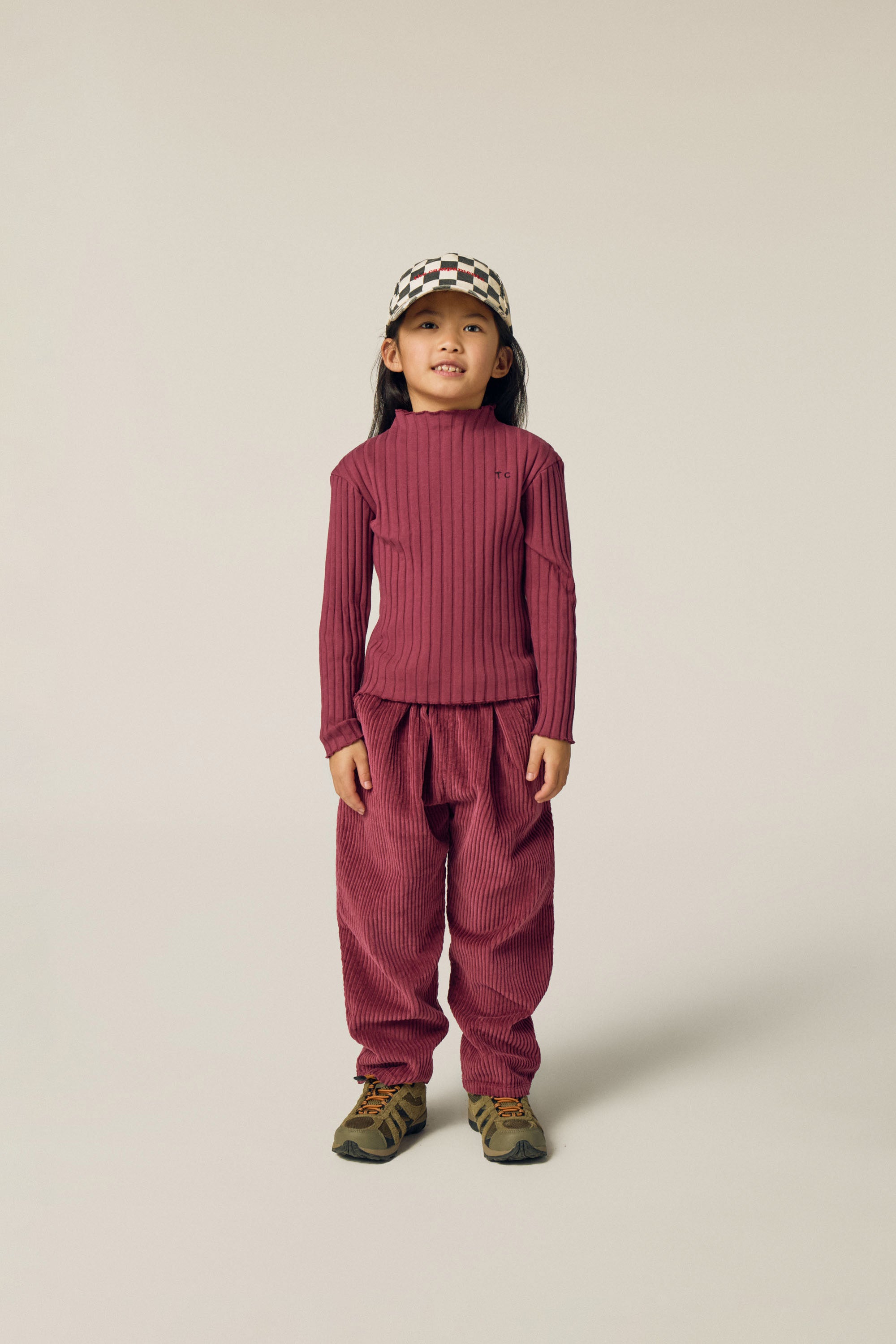 Corduroy Trousers - Burgundy