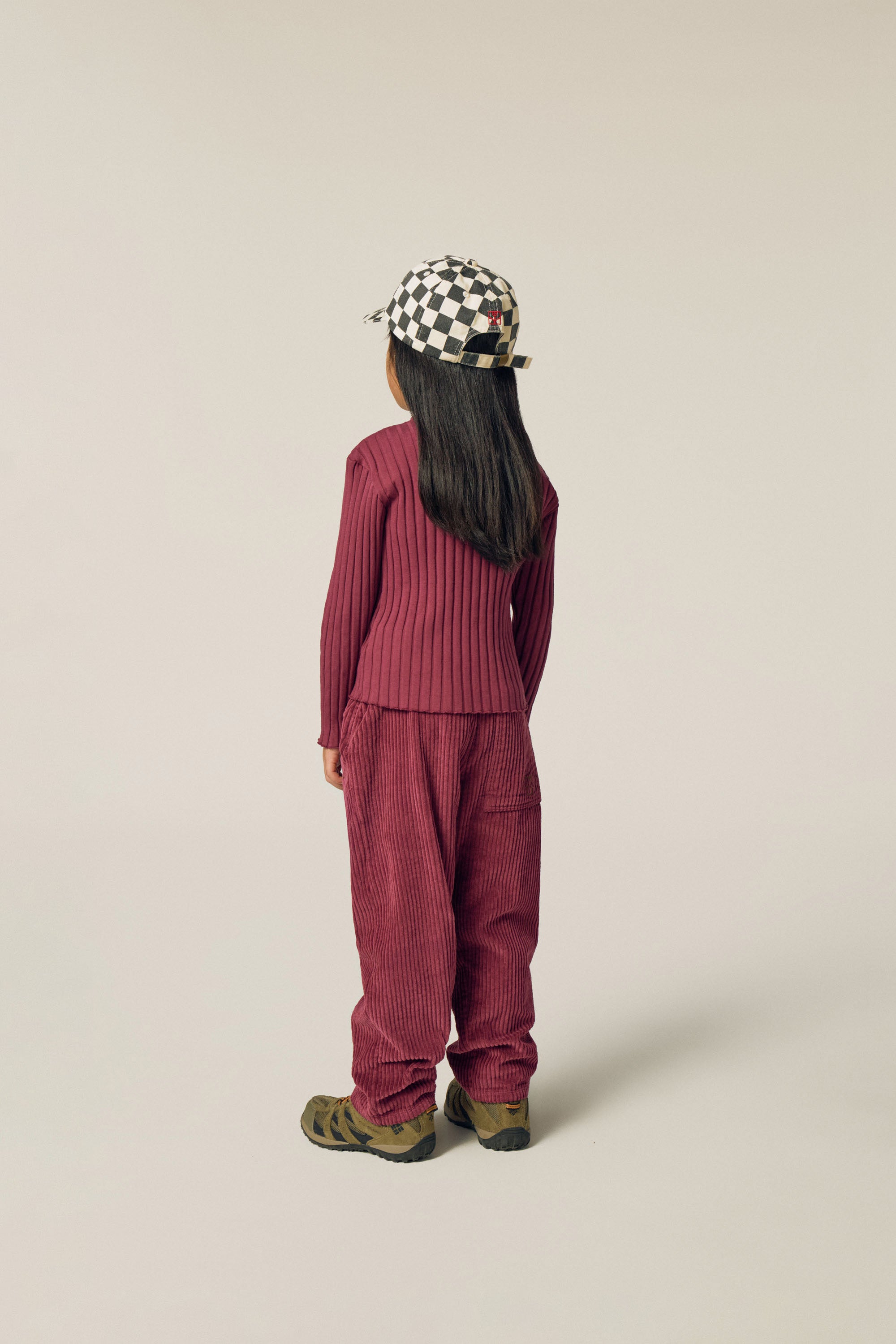 Corduroy Trousers - Burgundy