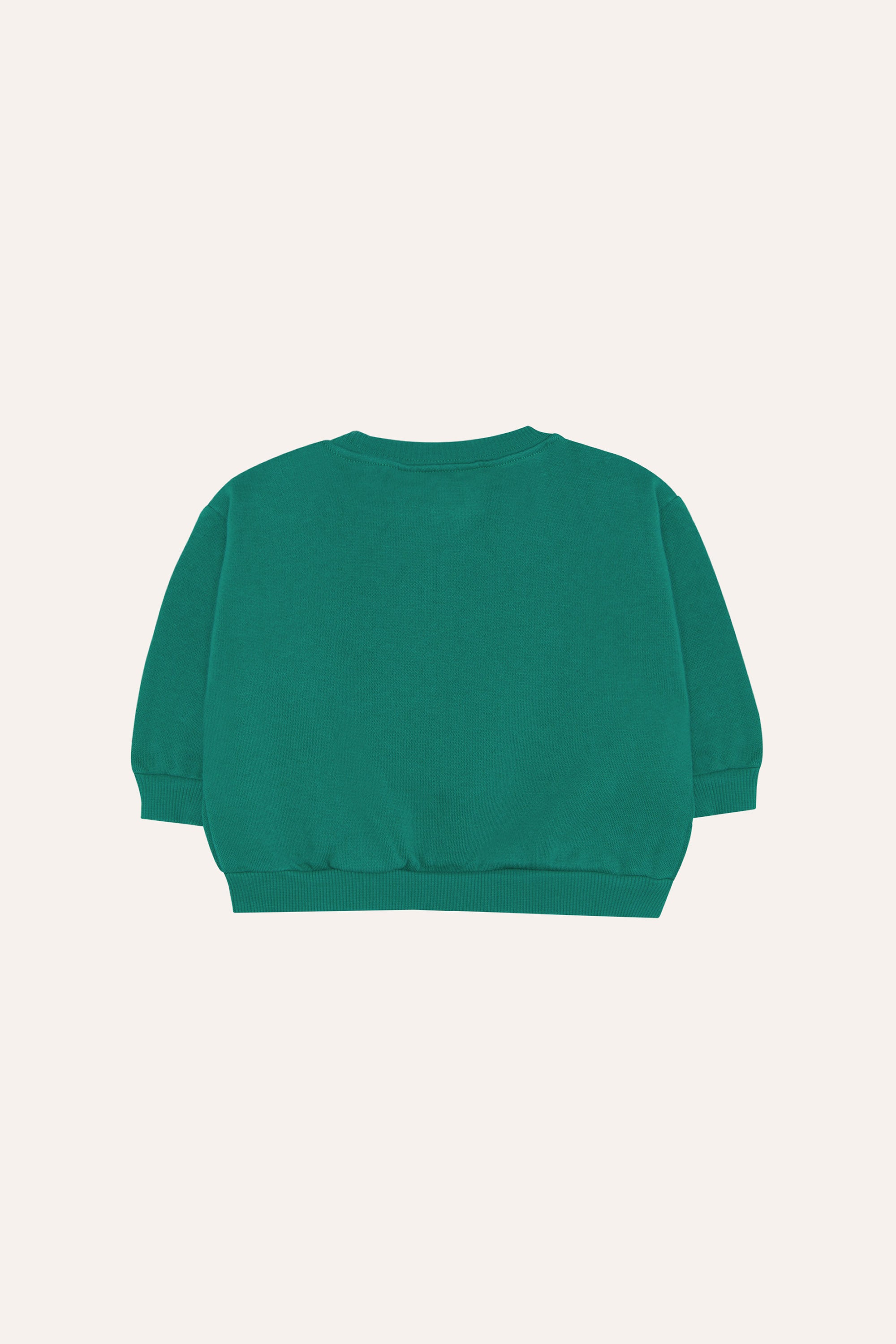 Smiling Face Baby Sweatshirt - Green