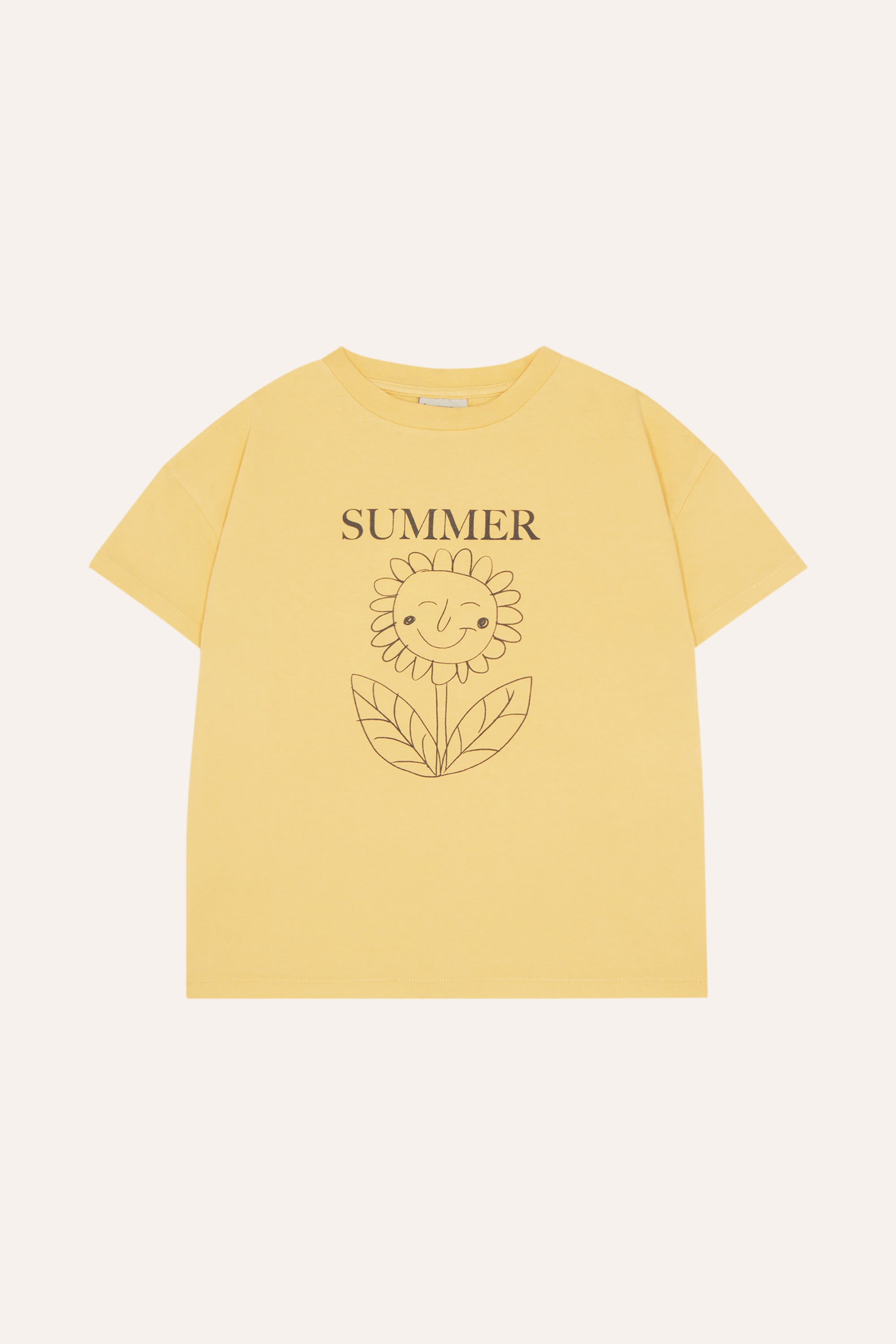 Summer Oversized T-Shirt - Yellow