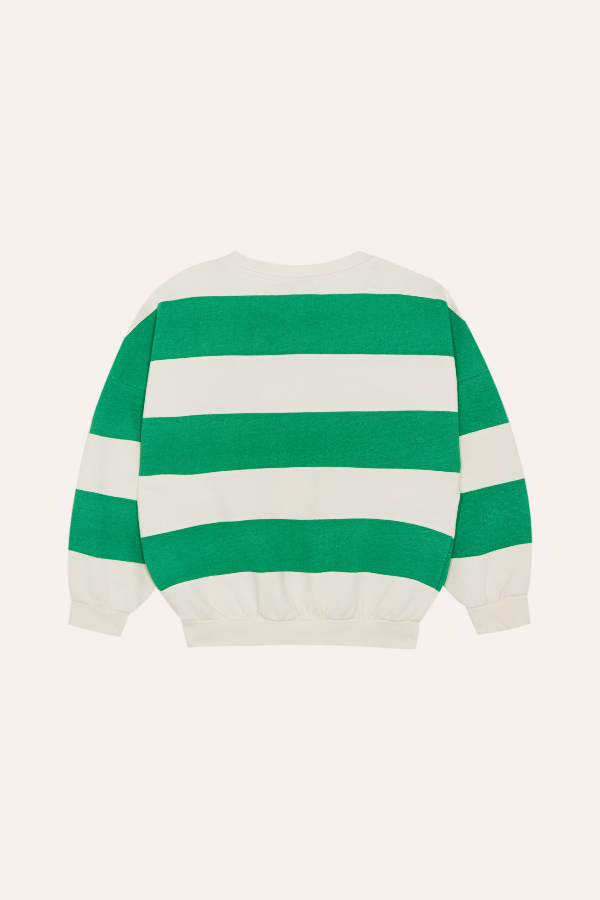 Green Stripes Sweatshirt - Green