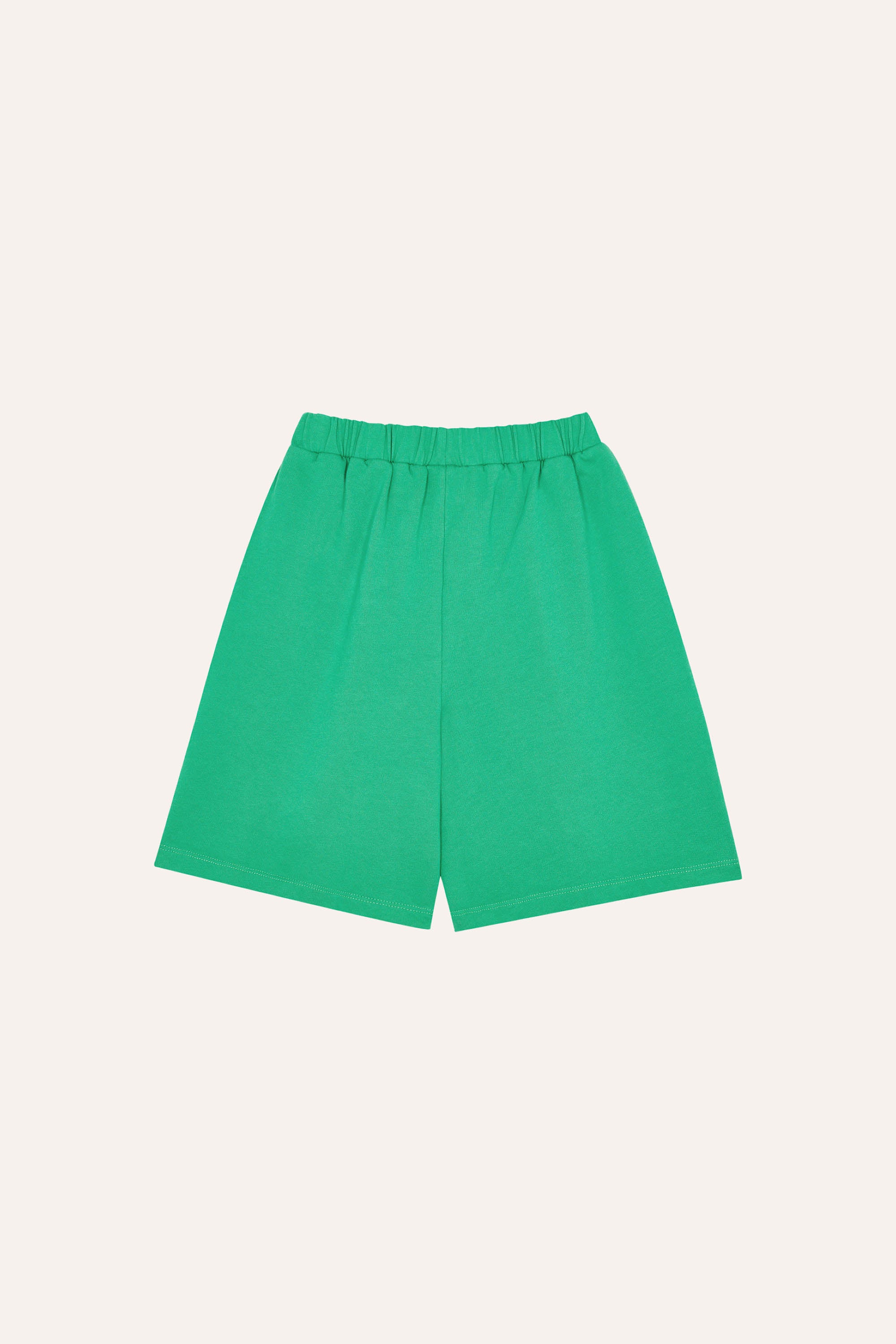 Green Washed Shorts - Green