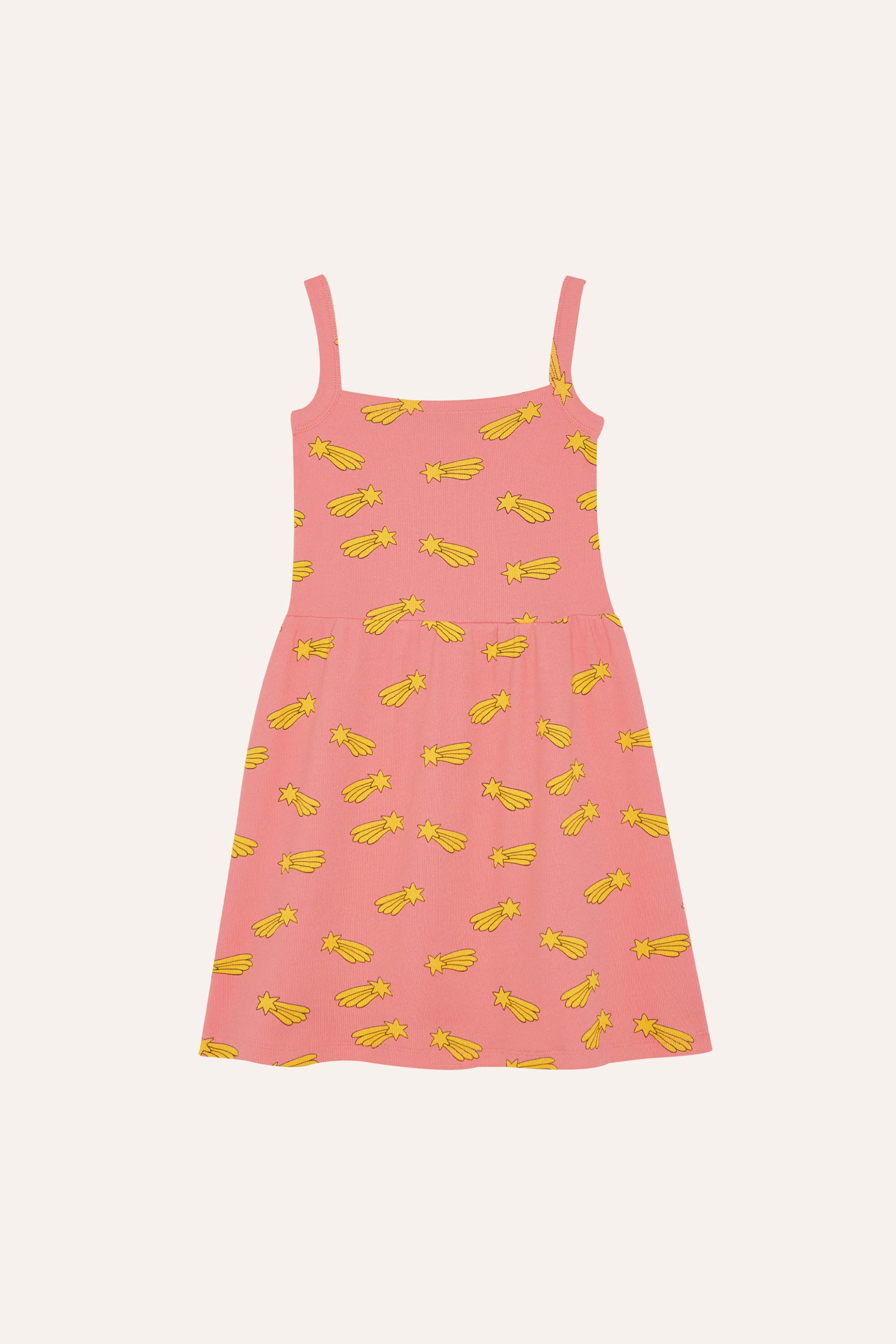 Falling Stars Allover Dress - Pink