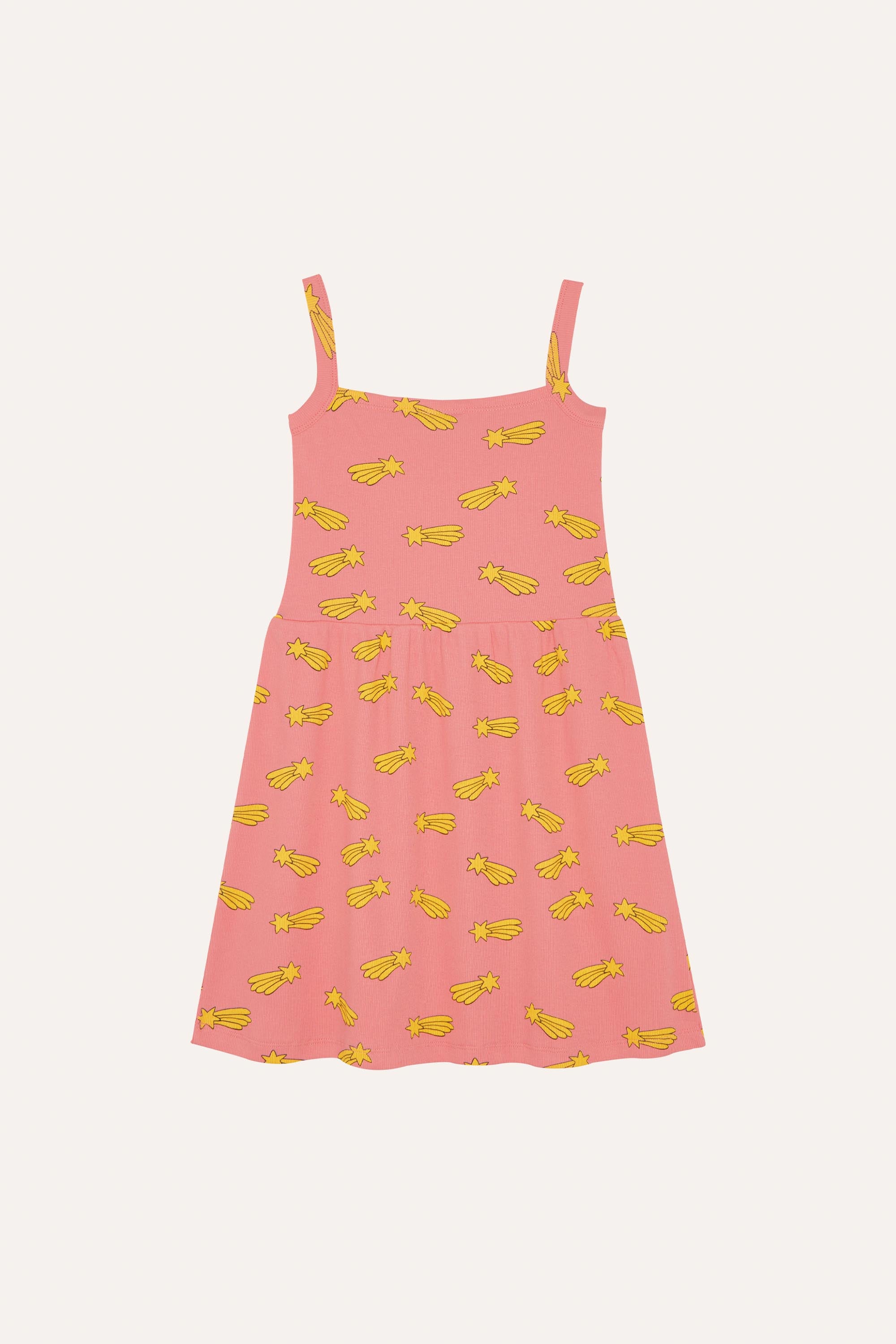 Falling Stars Allover Dress - Pink