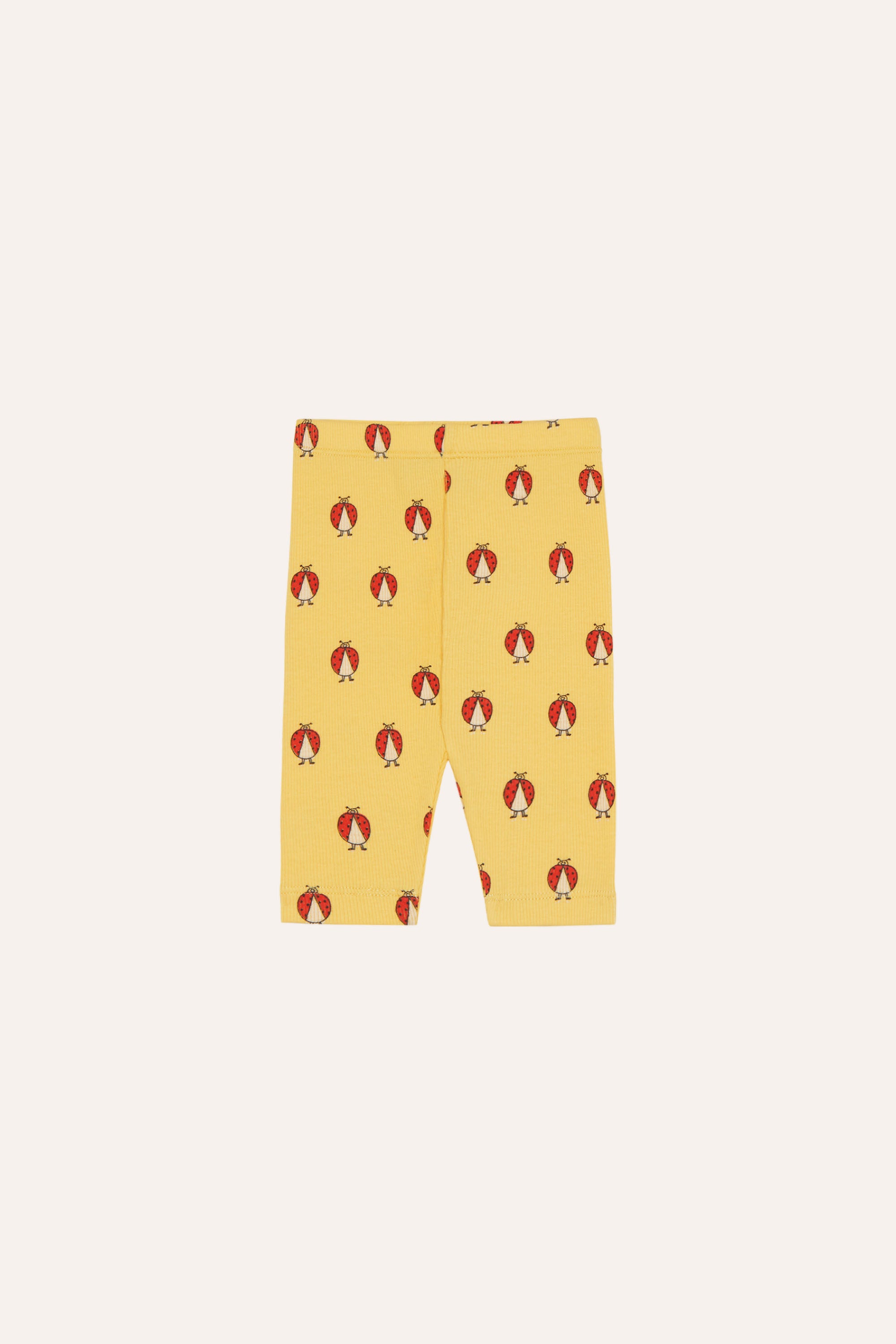 Ladybug Allover Yellow Leggings - Yellow