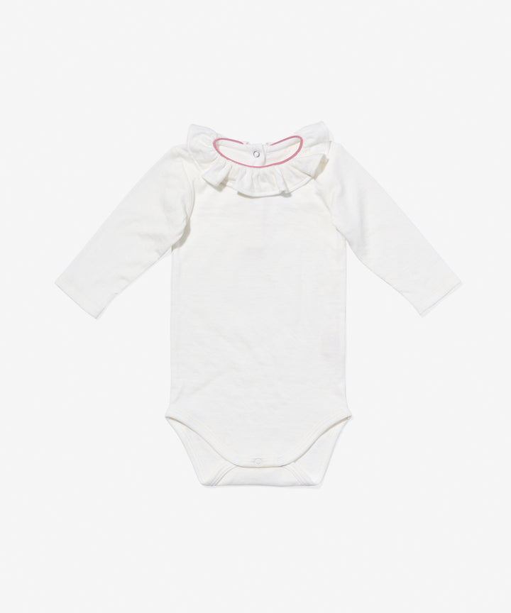 Tink Ruffle One-Piece - Rose Piping