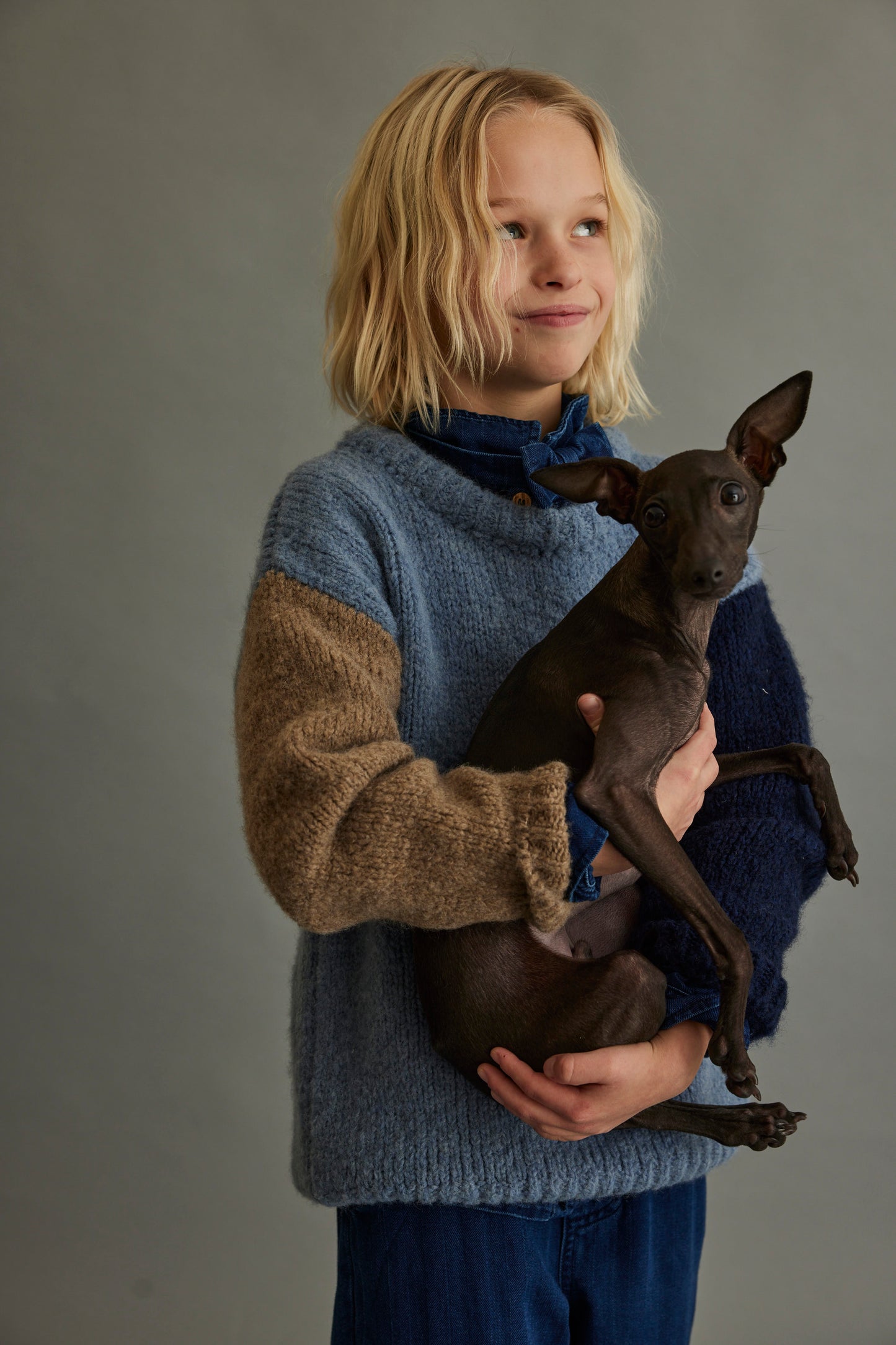 Tricot Colorblock Sweater