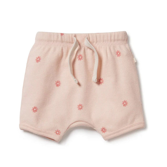 Petit Soleil Organic Tie Front Short