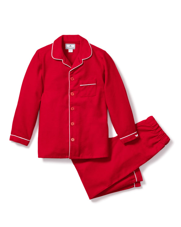 Classic Red Flannel Pajama Set