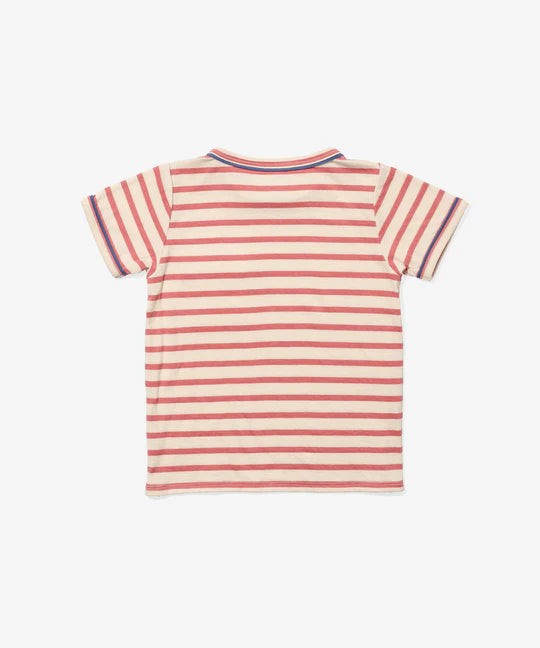 Willie T-Shirt - Nautical Red Stripe