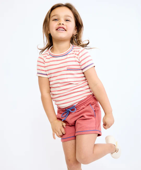 Willie T-Shirt - Nautical Red Stripe