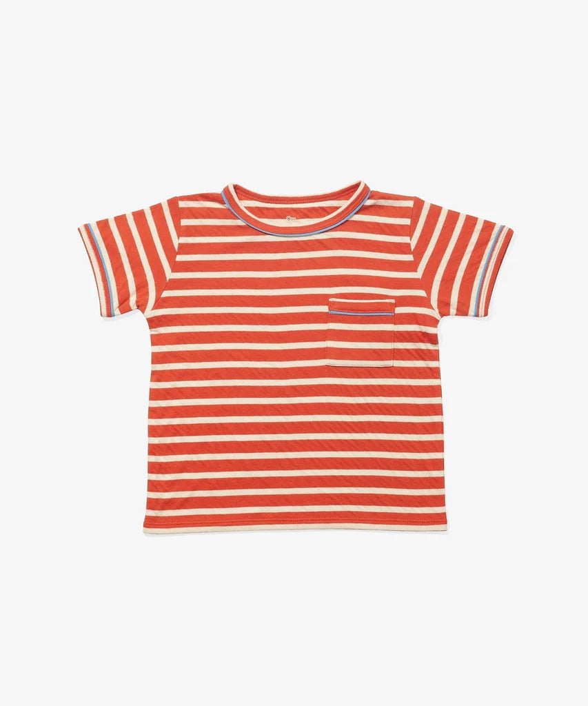 Willie T-Shirt - Red Sport Stripe
