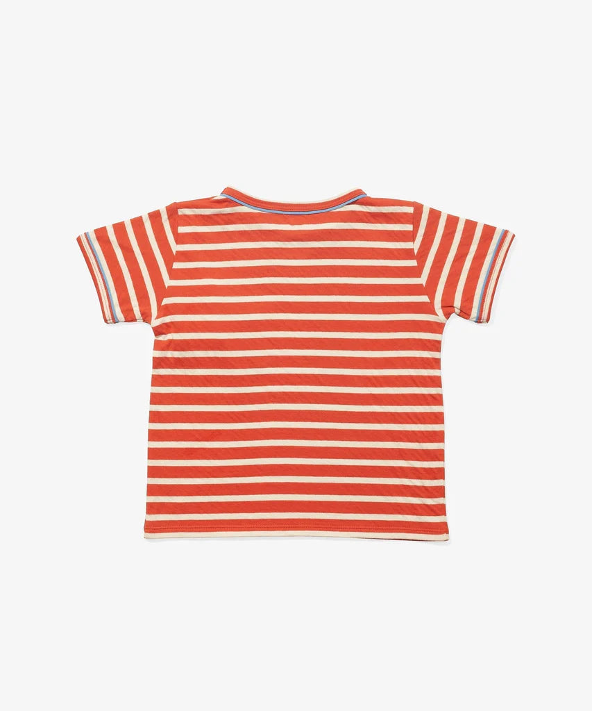 Willie T-Shirt - Red Sport Stripe
