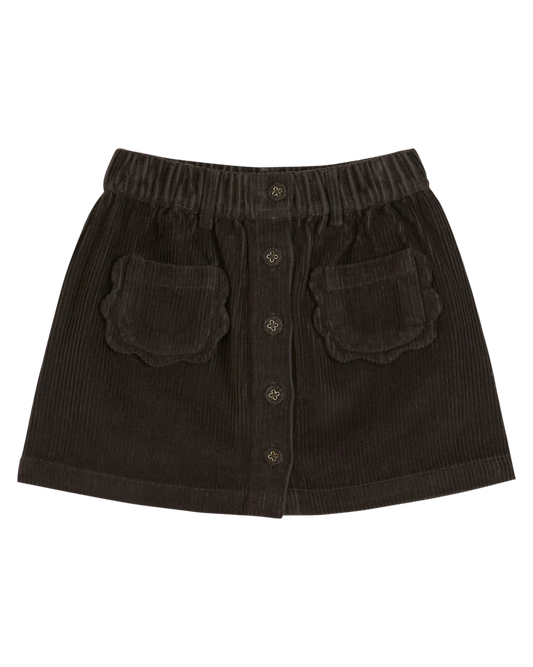 Emile et Ida Flower Pocket Skirt, Mauve