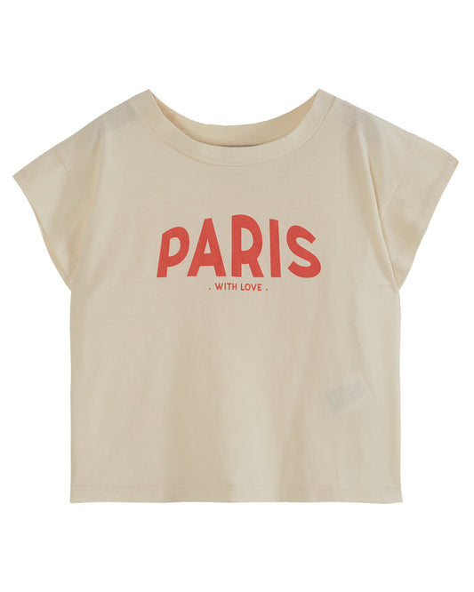 Ecru Paris Tee Shirt