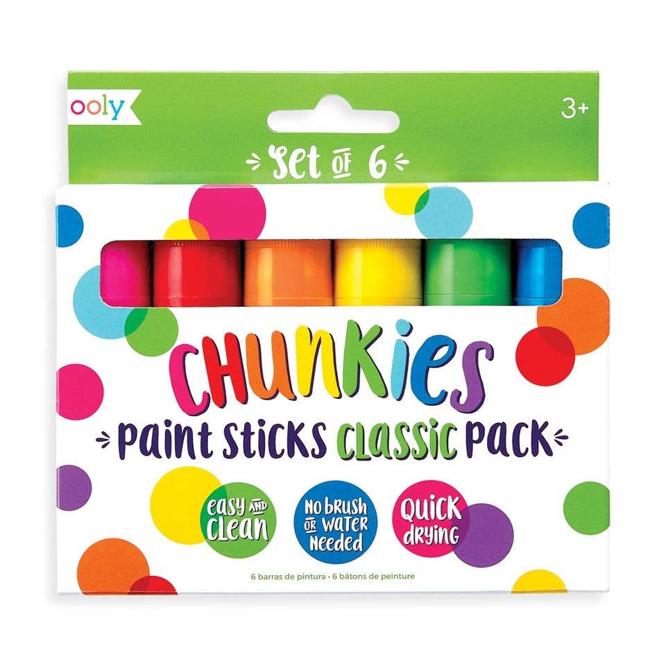 Chunkies Paint Sticks Classic Pack - Set of 6