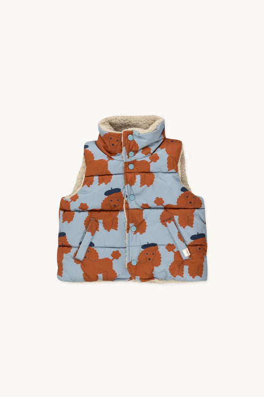 TINY POODLE PADDED VEST