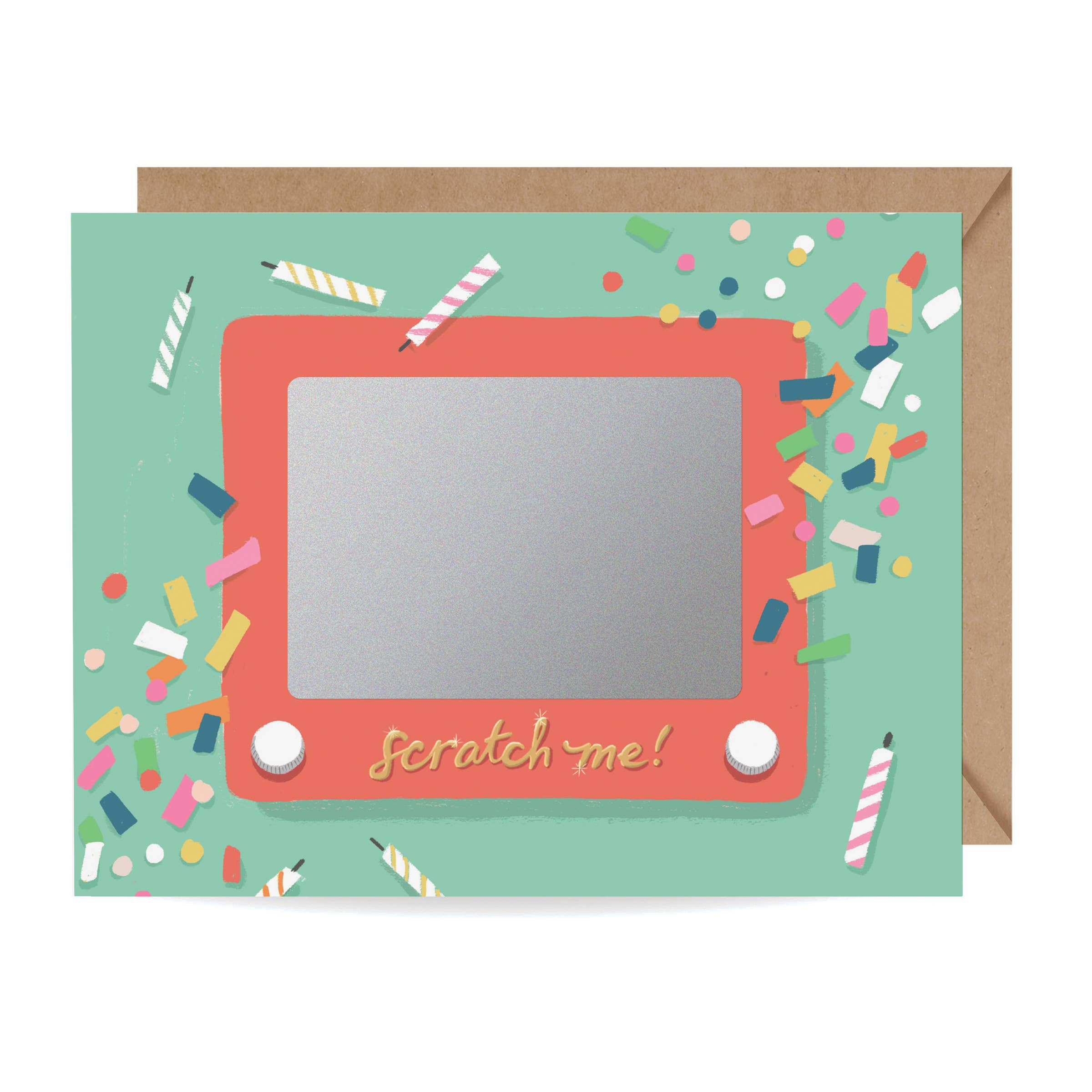 Scratch-off Card - Birthday Scratch-a-Sketch