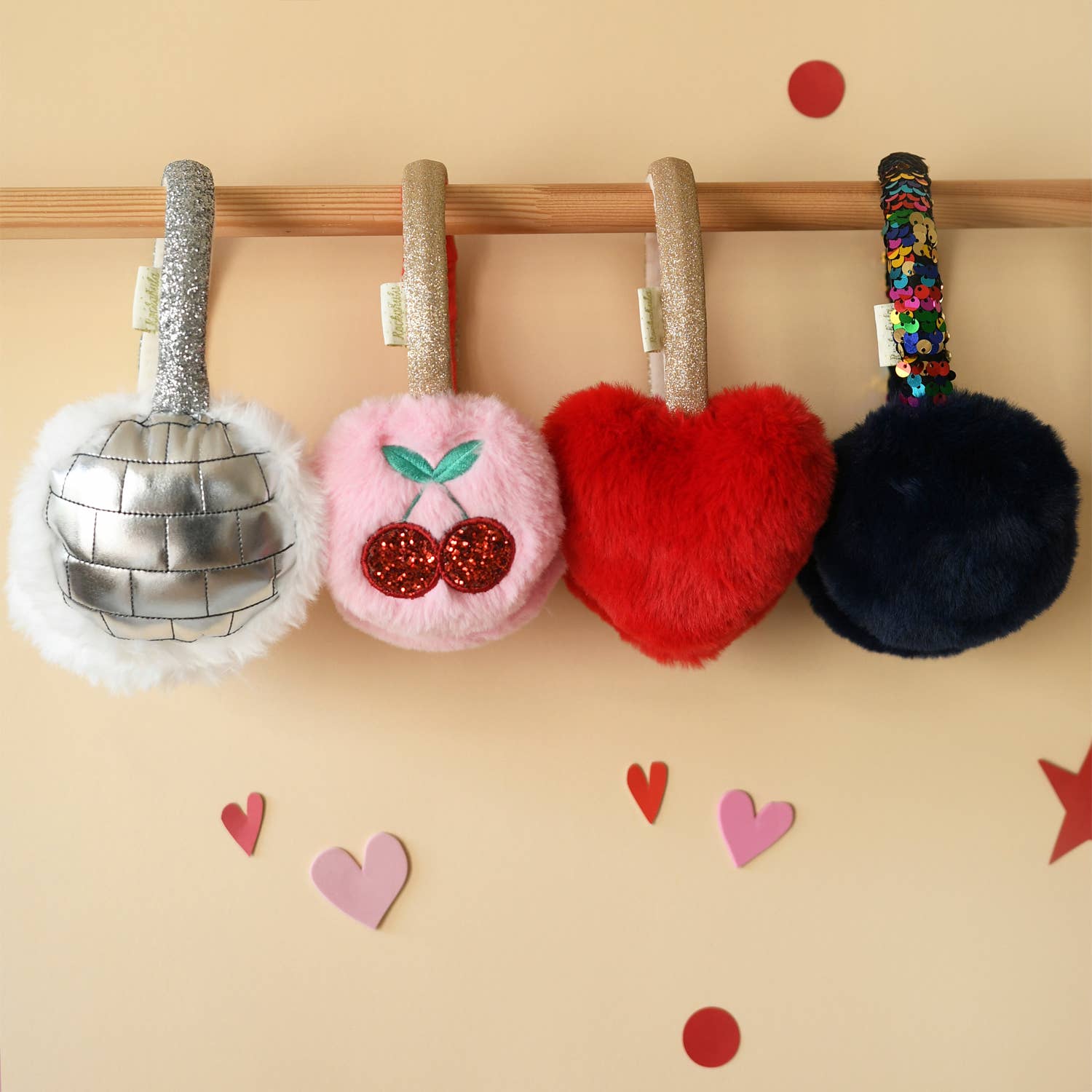 Cheerful Cherry Earmuffs