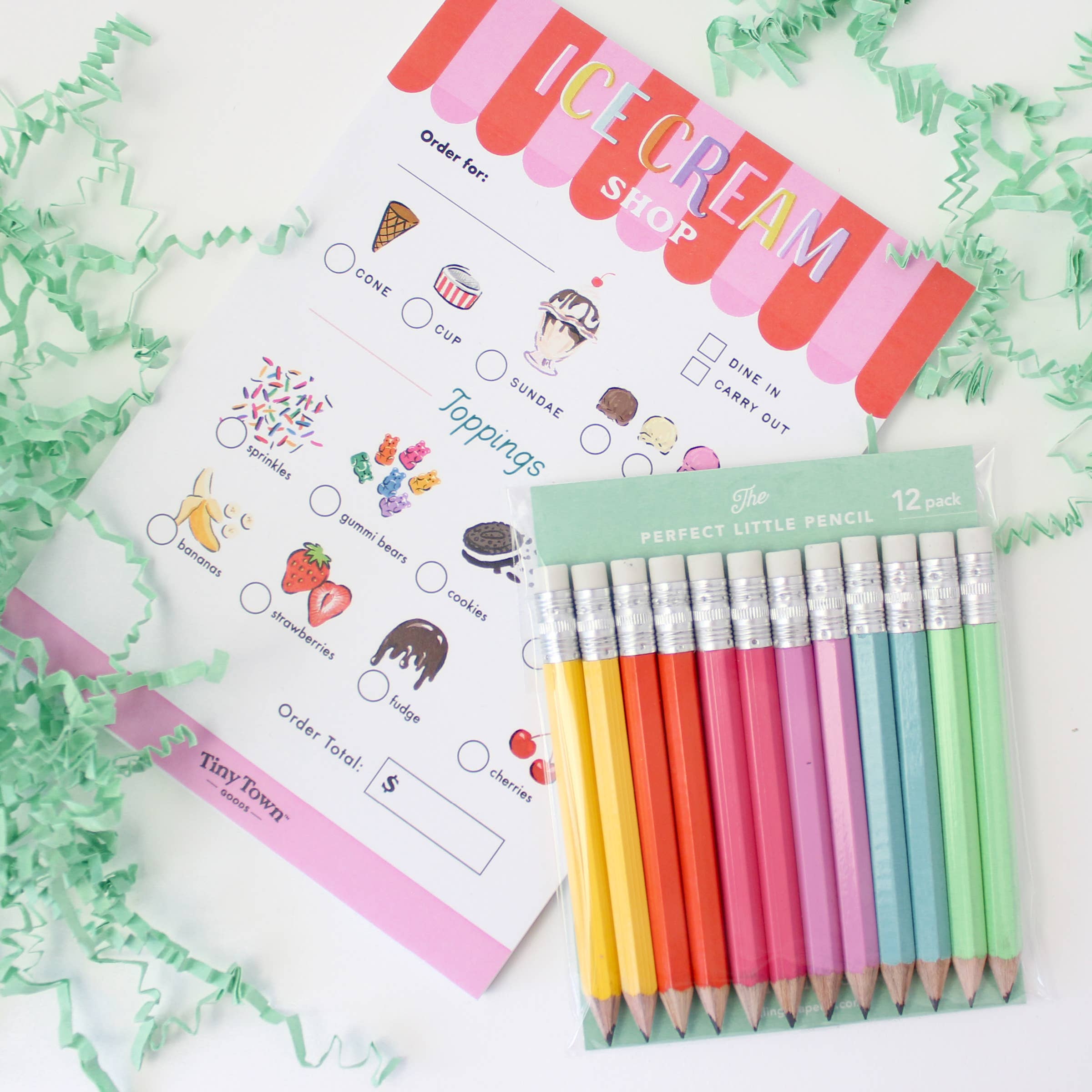 Tiny Town™ Play Notepad - Ice Cream Shop