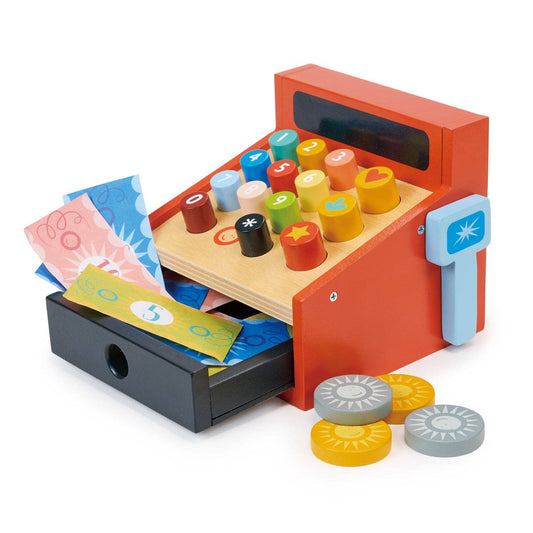 Red Till Toy Set with Squishy Buttons