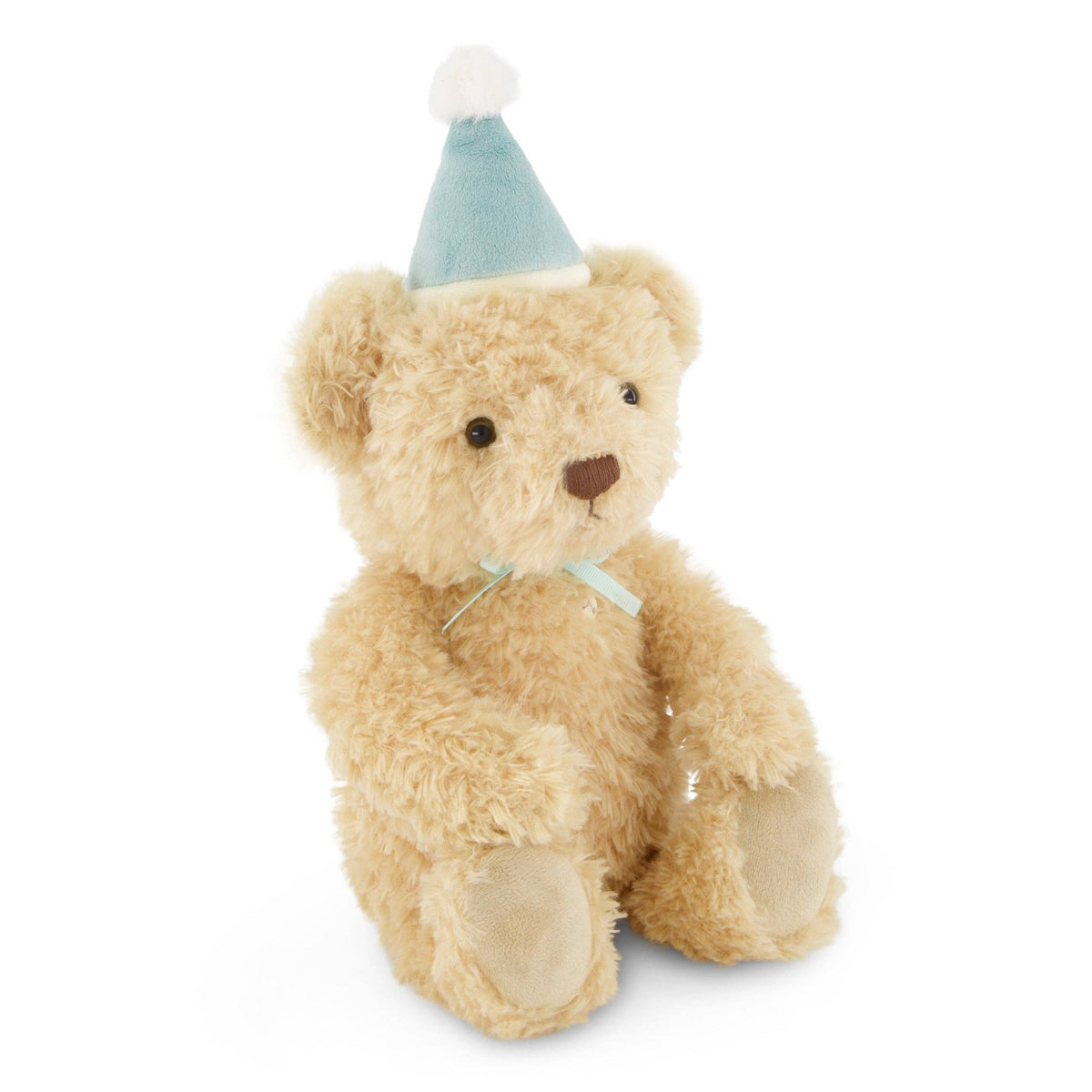 Birthday Teddy Bear Plush - Green Gingham