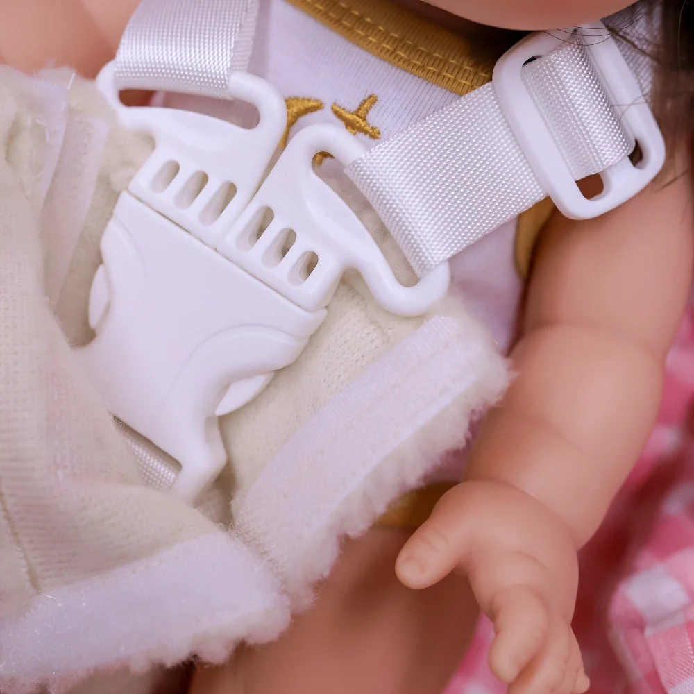 Doll Capsule - Cherry gingham - Tiny Harlow