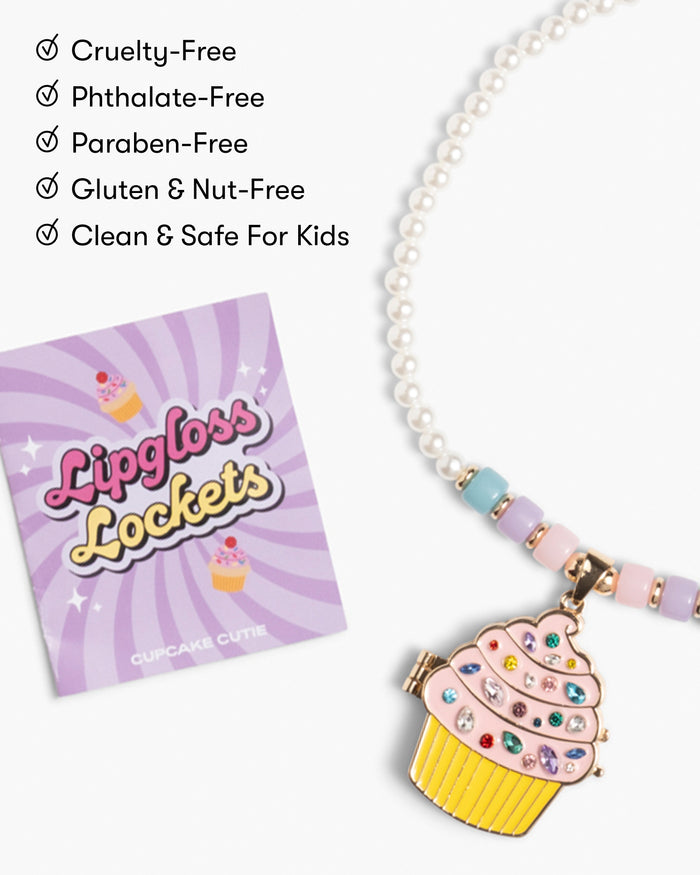 Cupcake Cutie Lipgloss Locket