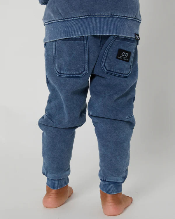 Heritage Trackpant Mineral Blue