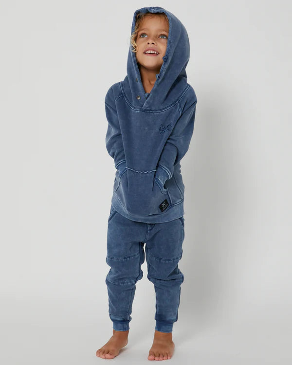 Heritage Trackpant Mineral Blue
