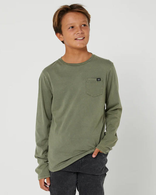 Go To Pocket Long Sleeve T-Shirt Pine