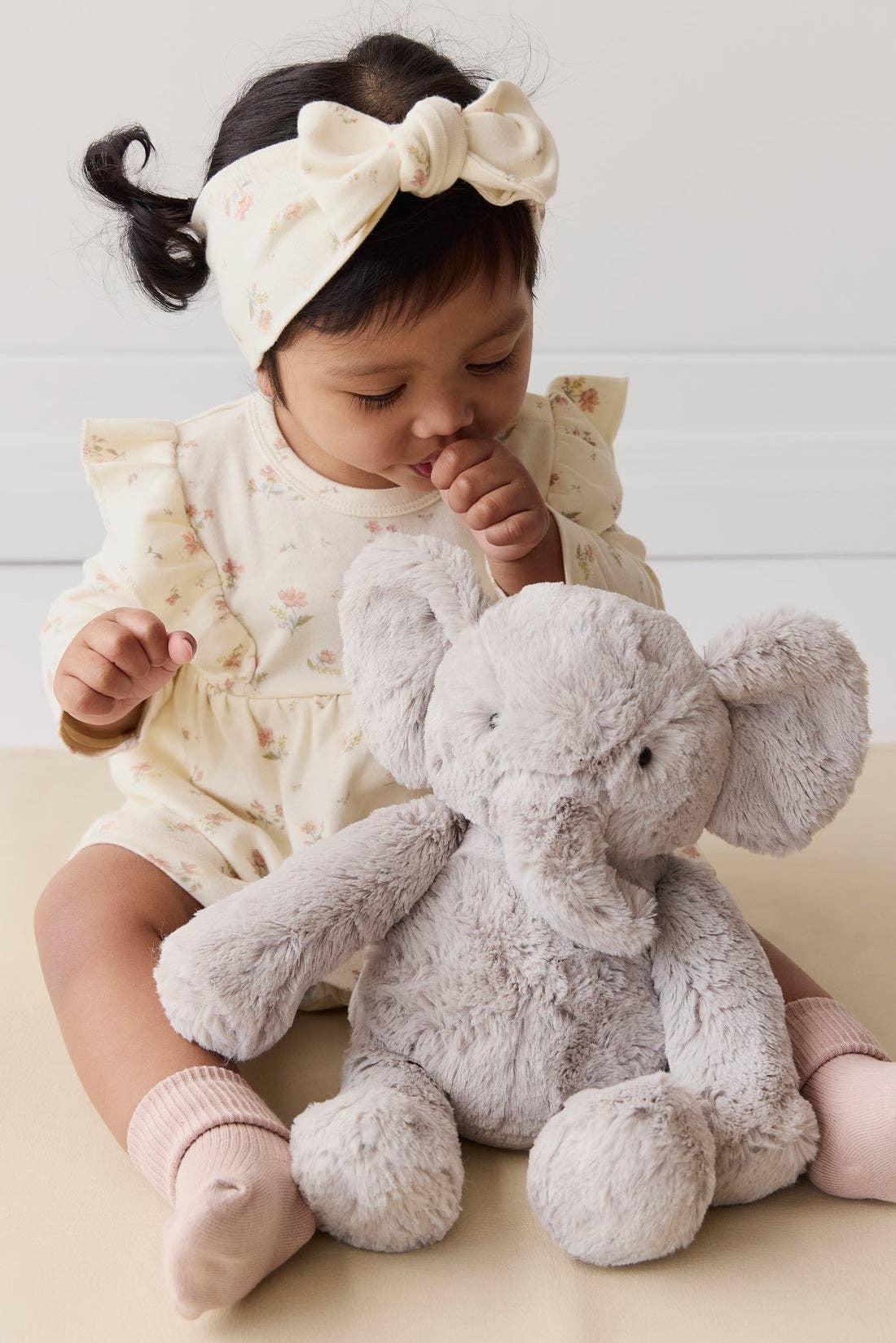 Elephant Plush Stuffed Animal - Olive the Elephant (12")