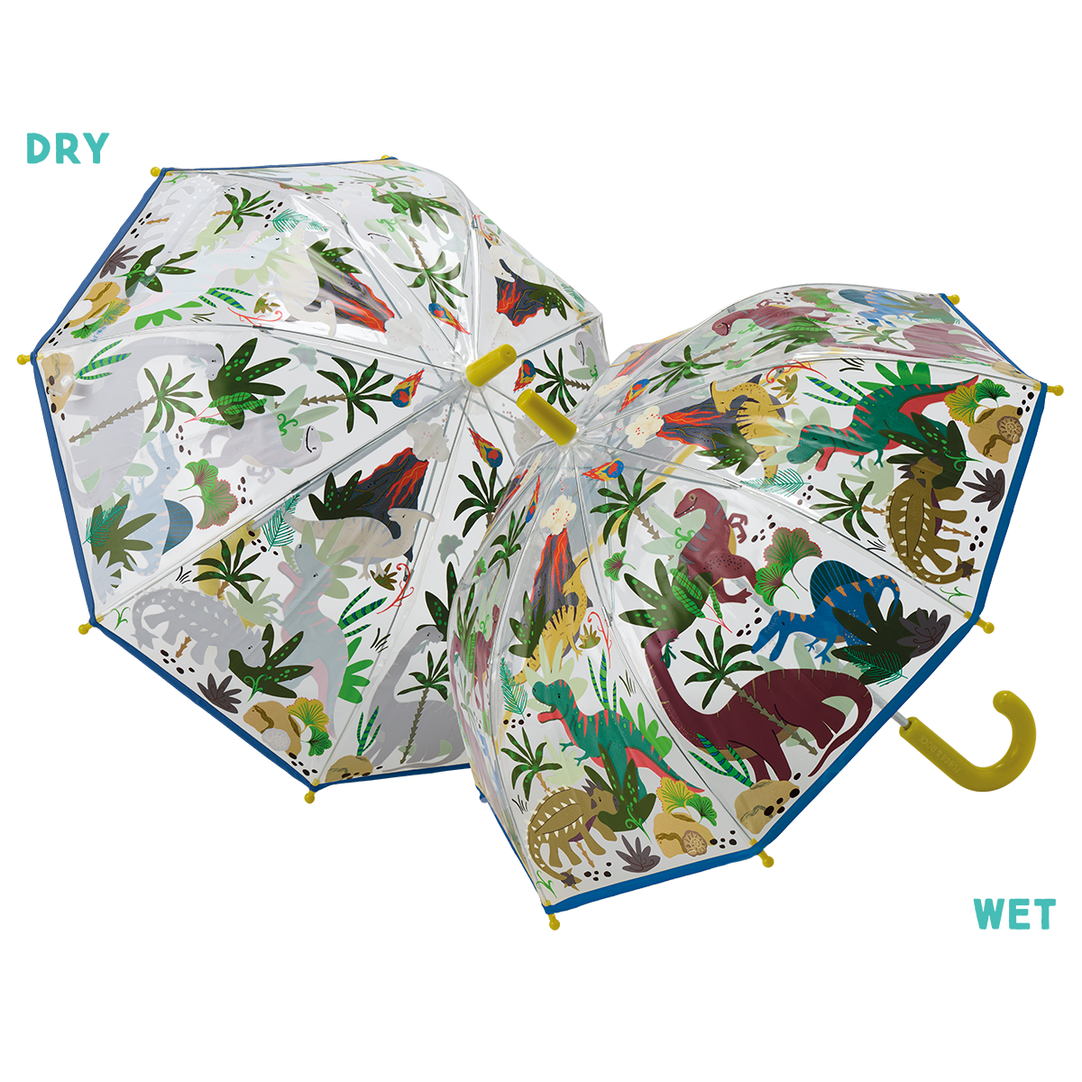 Dinosaur Transparent Color Changing Umbrella