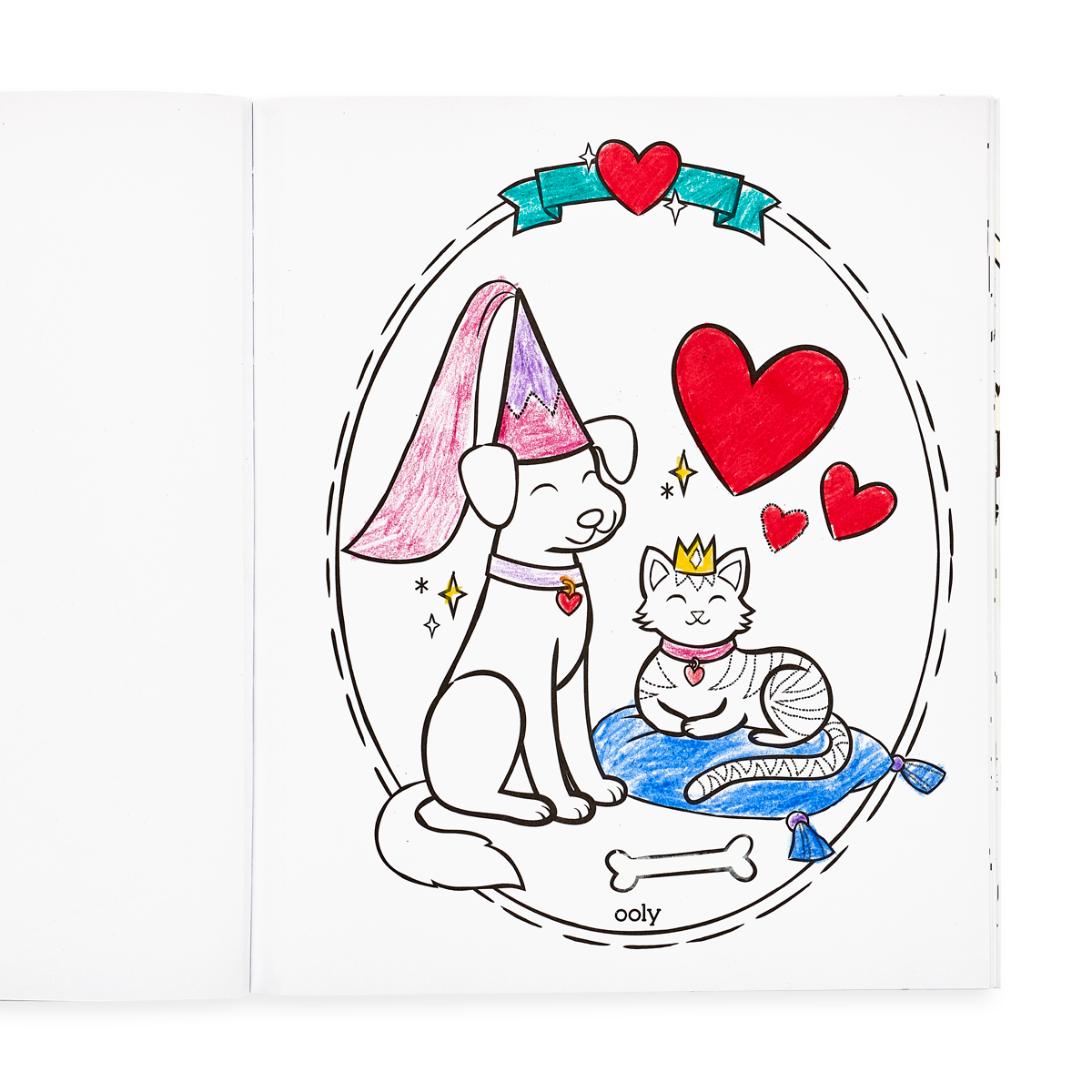 Princesses & Fairies Stampables Coloring Pack