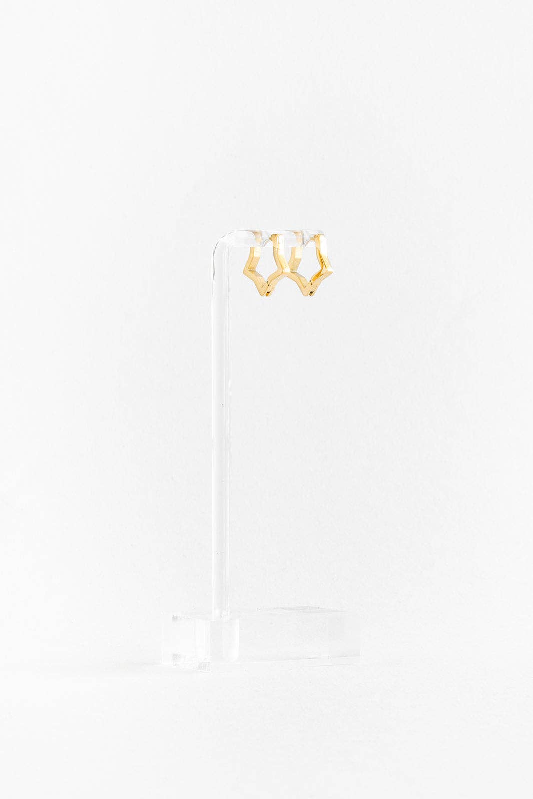 Star Hoop: Gold