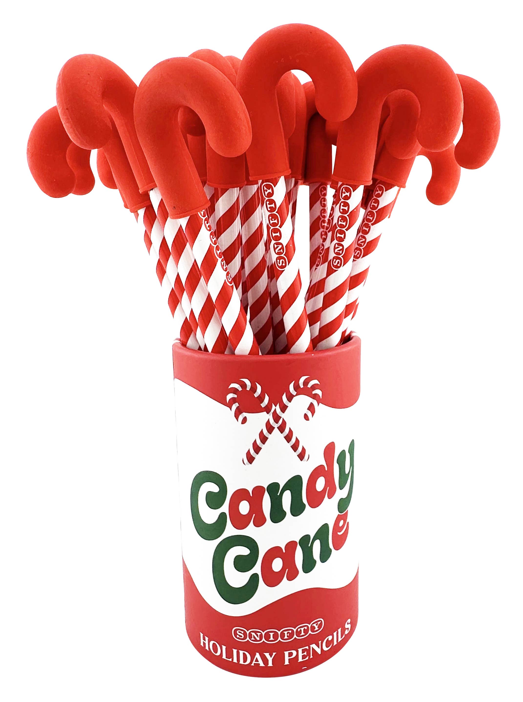CANDY CANE HOLIDAY PENCILS